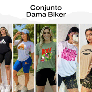 Conjunto Dama Biker